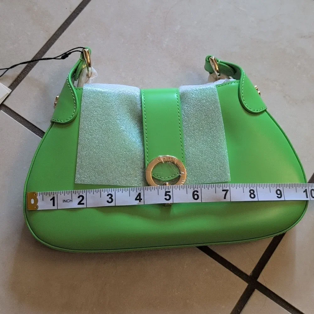 NWT Sandro Sweet Janet Chain Bag Vert Pomme Apple Green